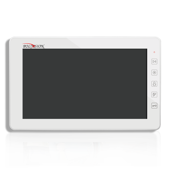 PVD-10M v.7.1 (белый) Цветной видеодомофон с памятью 10,1" Hands Free (белый)