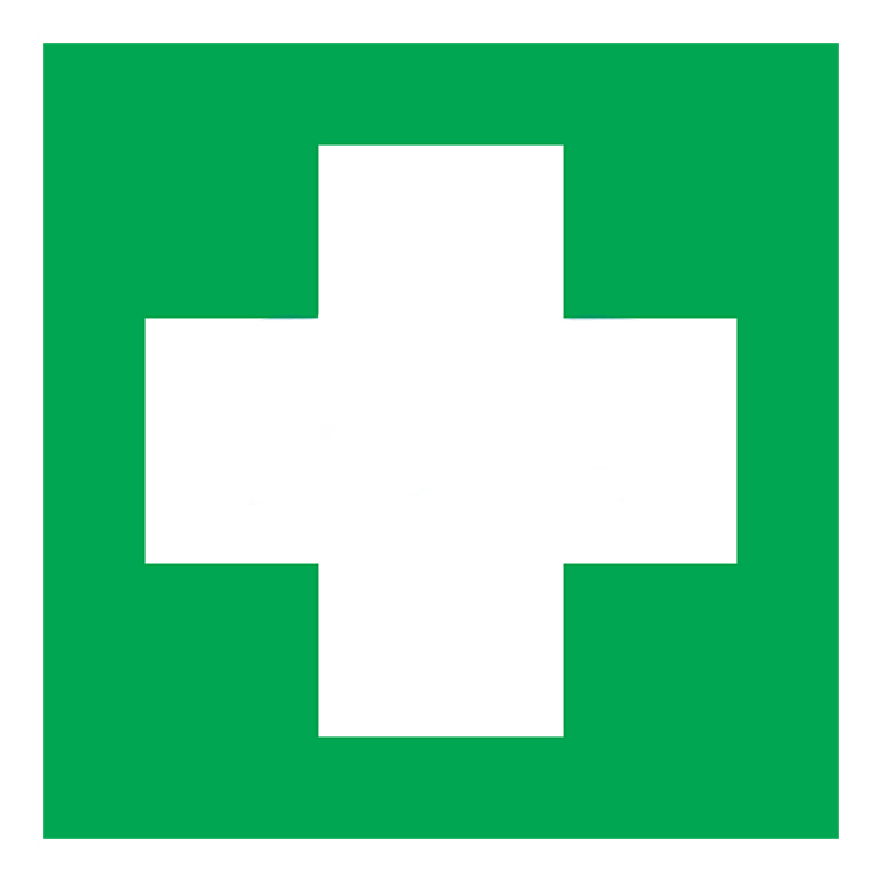 Знак "Аптечка первой медицинской помощи" 200х200мм (56-0071)