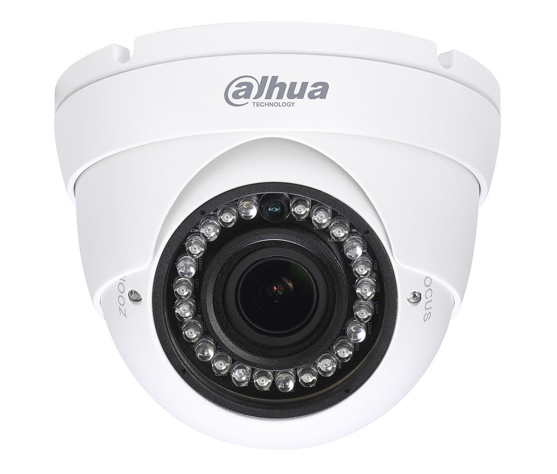 DH-HAC-HDW1100RP-VF Купольная HDCVI видеокамера 1Mp, 2.7-12мм с ИК (720p)