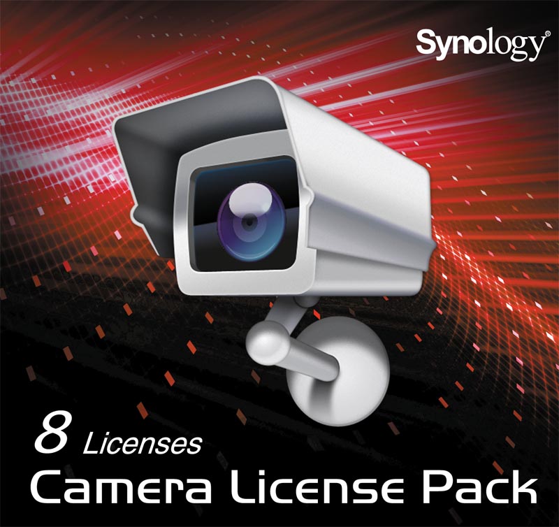 Synology License Pack 8 Лицензии для 8 видеокамер