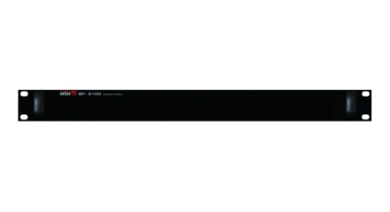 BP-6100 Декоративная панель в шкаф аппаратный, на 1 установочных места, цвет - черный
