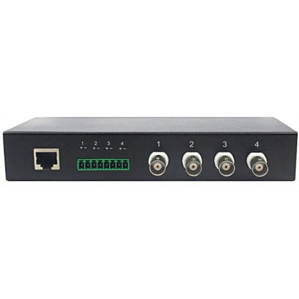 TP-H4 Пассивный 4-канальный приёмопередатчик HDCVI/HDTVI/AHD по витой паре CAT5e/6 до 250м.