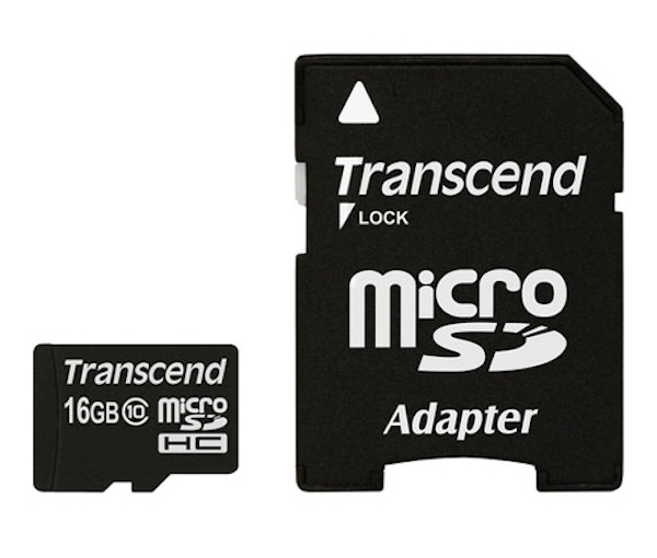 TS16GUSDHC10 Карта памяти micro SDHC 16Gb Class 10+ADP