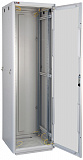 TFR-186060-GMMM-GY Напольный шкаф, стеклянная дверь 19", 18U (600х998х800мм)