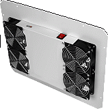 TLK-FAN4-GY Вентиляторный блок для напольных шкафов